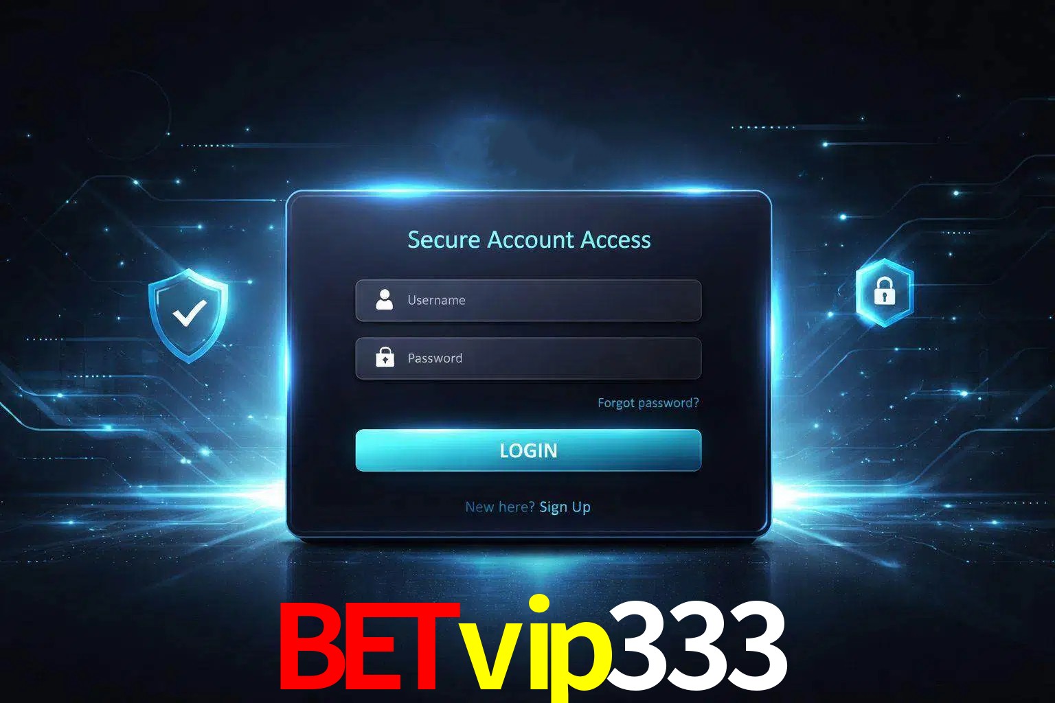 Pantalla de inicio de sesión de cuenta Betvip333 para usuarios en México