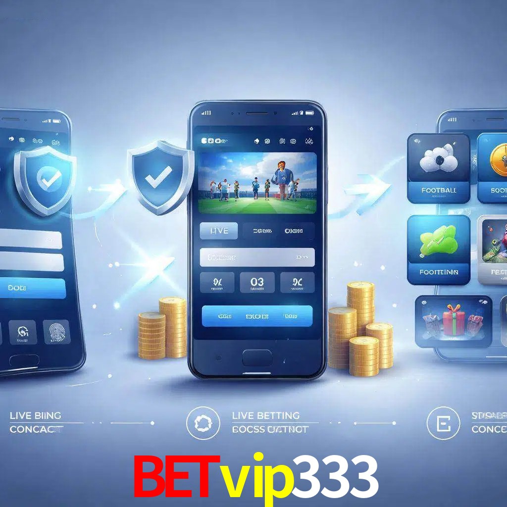 Pasos de acceso a la app Betvip333 en pantalla de teléfono móvil